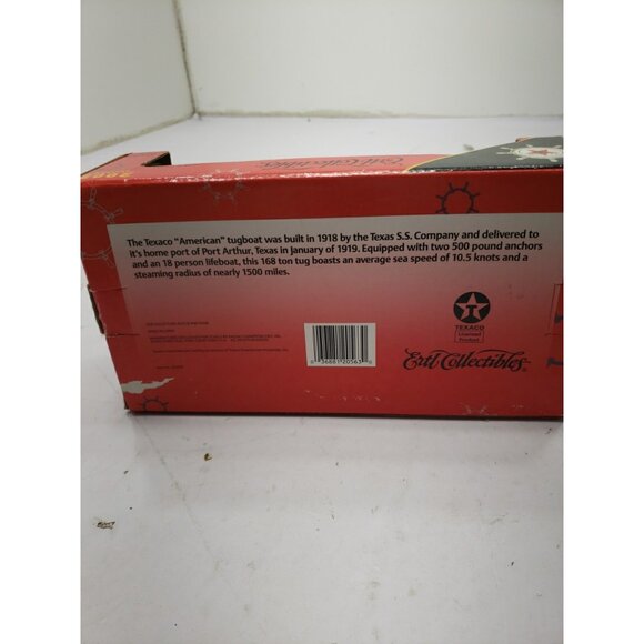 2002 Ertl Collectibles Texaco The American Tugboat Bank Third In A Series NIB - Picture 8 of 10